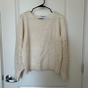 Old navy puff sleeve sweater